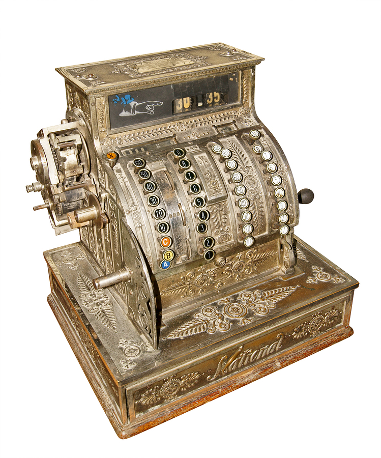 Antique Old Cash Register